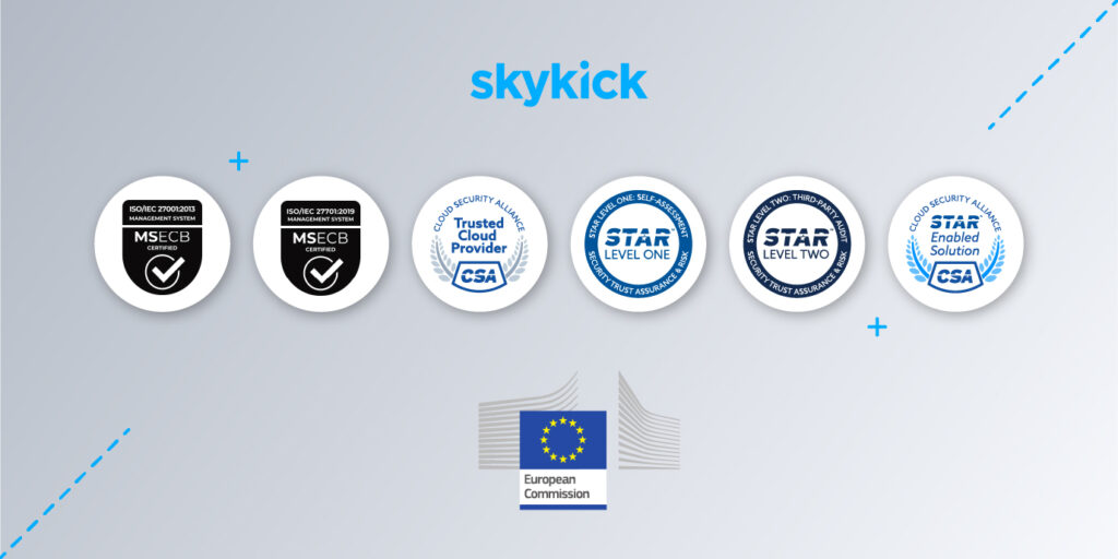 SkyKick fully adheres to NIS2 and attains Cloud Security Alliance STAR Level 2 Certification